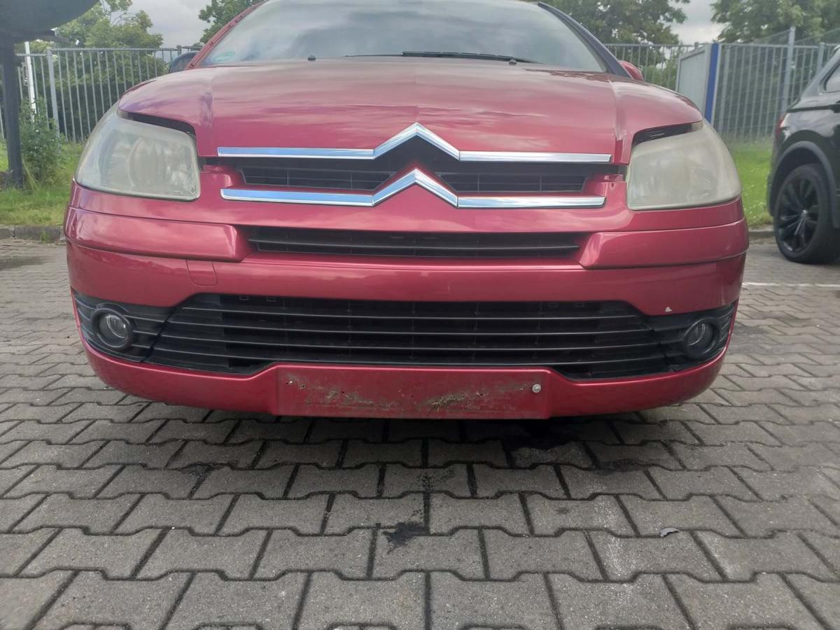 Citroen C4 original Stoßstange Stossfänger vorn EKQ Luziferrot Bj.2006